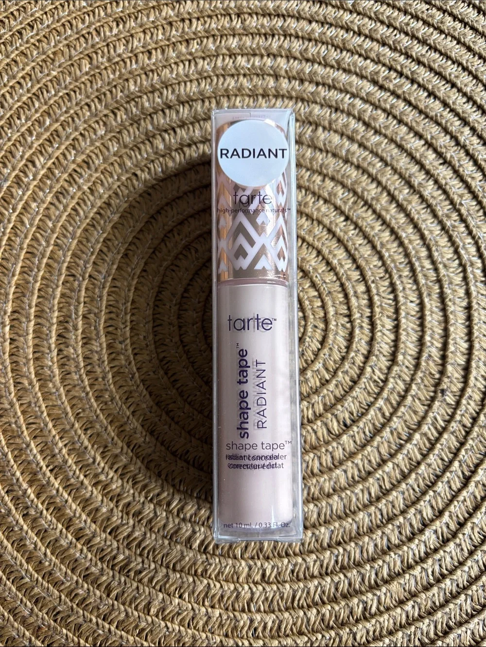 Tarte Shape Tape Radiant Concealer - 12B Fair Beige NEVER USED